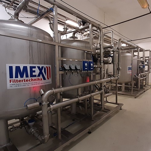 Imex Filtertechnika takes care of the purity requirements