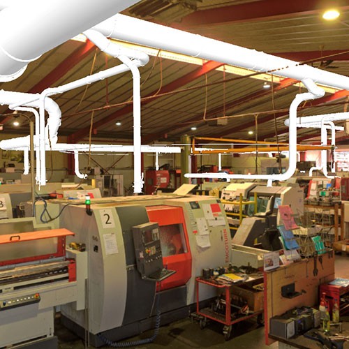 One central oil mist extraction for all machines