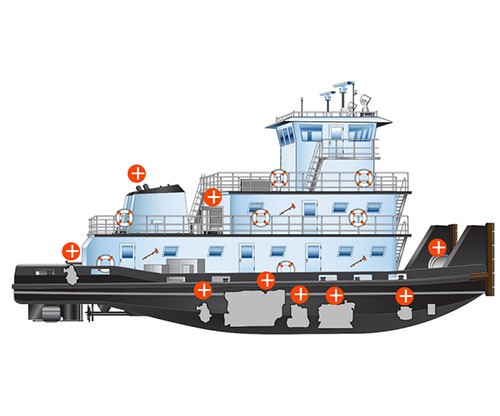 Vasút és hajó, generátorok, nagymotorok